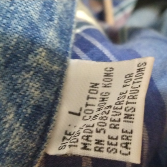 Vintage 90's Internation Male Denim Jacket made in Hong Kong size L - Picture 5 of 10